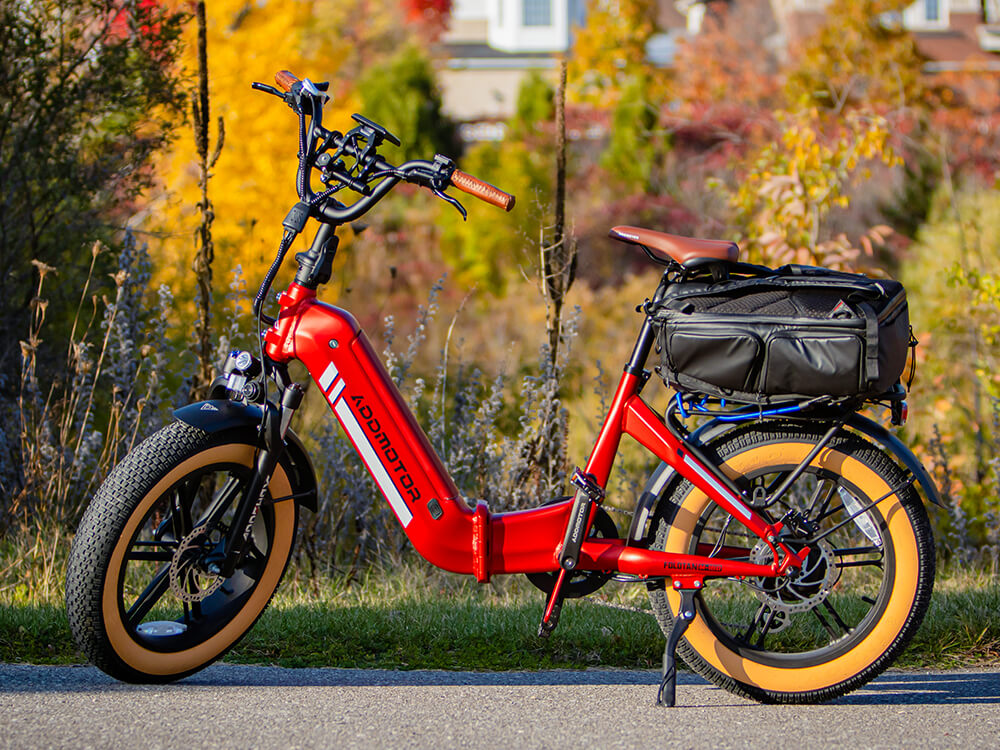 folding bike with fat tires